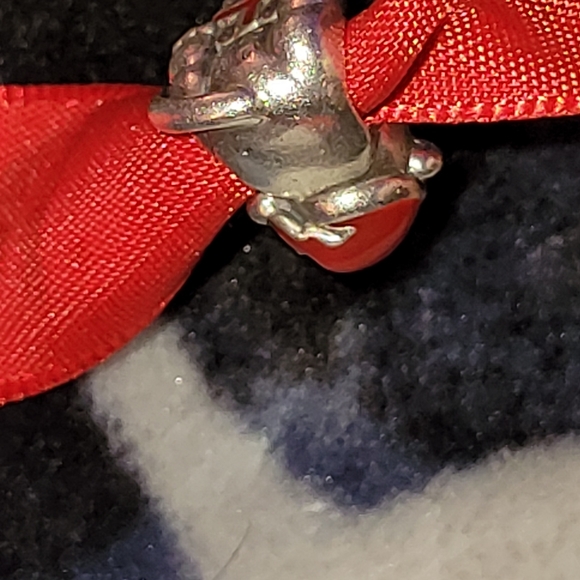 Pandora cat Christmas charm - Picture 3 of 6